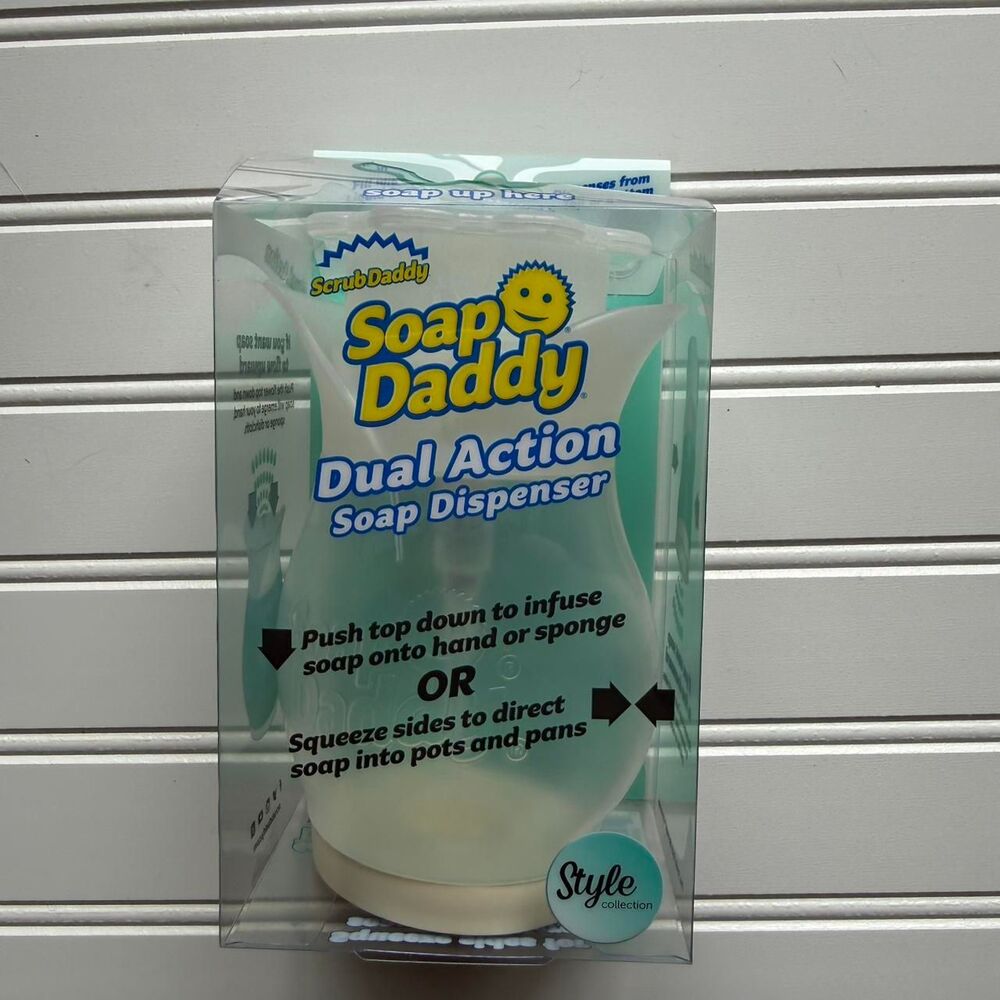 Scrub Daddy Dual Action Soap Dispenser - NEW